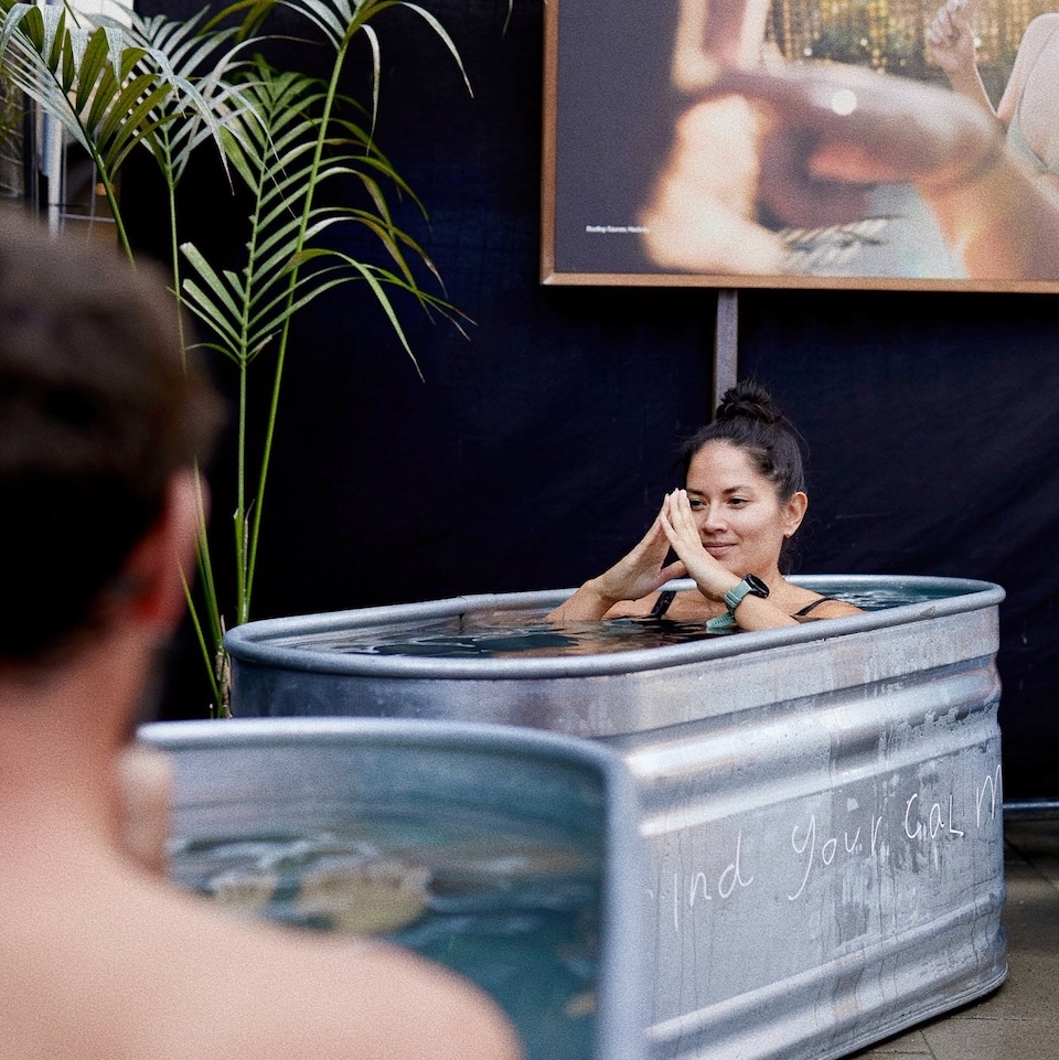 Rooftop Saunas in the Health Hub at the Blue Earth Summit 2026
